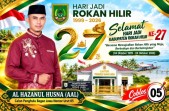 Al Hazanul Husna Sampaikan Ucapan HUT ke-27 Rohil: Momentum Bersatu Membangun Daerah