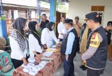 Bupati Bistamam Bersama Forkopimda Pantau Pelaksanaan Pilpeng Serentak
