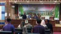 Masa Sidang Pertama Tahun 2024 DPRD Rohil Resmi Ditutup
