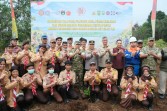 TNI-Polri dan Buruh Tanam 20 Ribu Pohon di Siak, Kabaharkam Tekankan Sinergi
