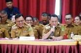 Bupati Rohil Hadiri High Level Meeting Tim Pengendalian Inflasi Daerah Se- Provinsi Riau