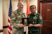 Perkuat Kemitraan Strategis, Kasad TNI Temui Kasad Amerika Serikat