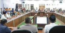 Walikota Dumai Pimpin Rapat Penataan Pedagang Pasar Pulau Payung