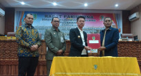 DPRD Rohil Gelar Rapat Paripurna Laporan Banggar DPRD Sekaligus MoU Perubahan KUA dan PPAS TA 2024