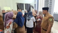 Sekwan DPRD Rokan Hilir Gelar Halal Bihalal Idul Fitri 1446 H