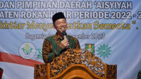 Bupati Rohil Afrizal Sintong Hadiri Milad Muhammadiyah ke-111