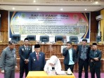 Banggar DPRD Rohil Laporkan Akhir APBD-P TA 2025, Sekaligus Pengambilan Keputusan APBD-P oleh Bupati Rokan Hilir