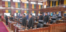 9 Fraksi DPRD Rohil Sampaikan Pandangan Umum Atas Ranperda Pertanggungjawaban APBD TA 2023