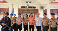 Satgas Pam Preventif Update Rapat Pleno Tingkat Kabupaten di Aula Media Center KPU Rokan Hilir