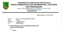 Diskominfotiks Rokan Hilir Gelar Diskusi Publik Bersama Organisasi Pers