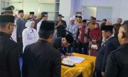 Bupati Rohil Bistamam Lantik 41 Pejabat Baru. Berikut Nama-Namanya