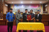 DPRD dan Pemkab Rohil Teken Nota Kesepakatan KUA-PPAS Tahun 2024