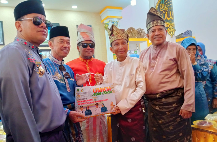 Pemkab Rokan Hilir Sajikan Beragam OLahan Hasial Laut dan Pertanian Produk UMKM di Stand Bazar MTQ Riau