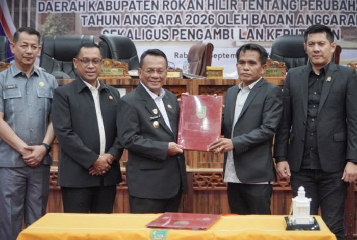 DPRD Rohil Setujui Perubahan APBD 2026