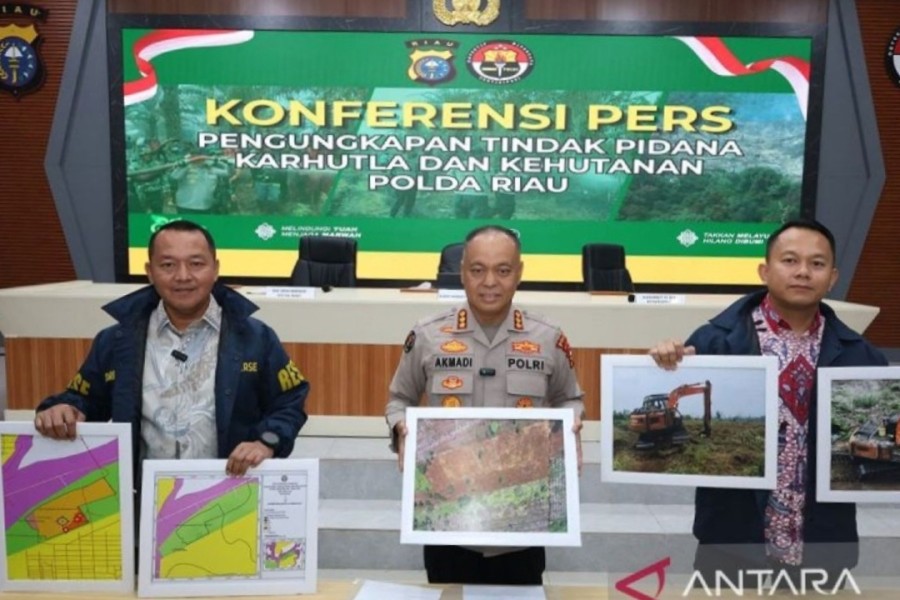 Polda Riau dan Jajaran Tetapkan 40 Tersangka dari 37 Perkara Karhutla