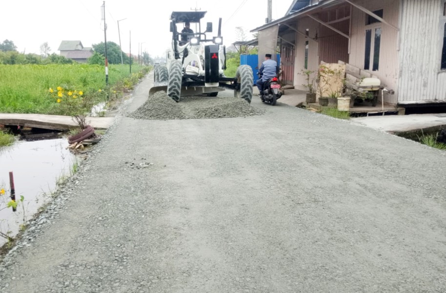 Perbaikan Sejumlah Jalan di Bagansiapiapi Capai 40 Persen