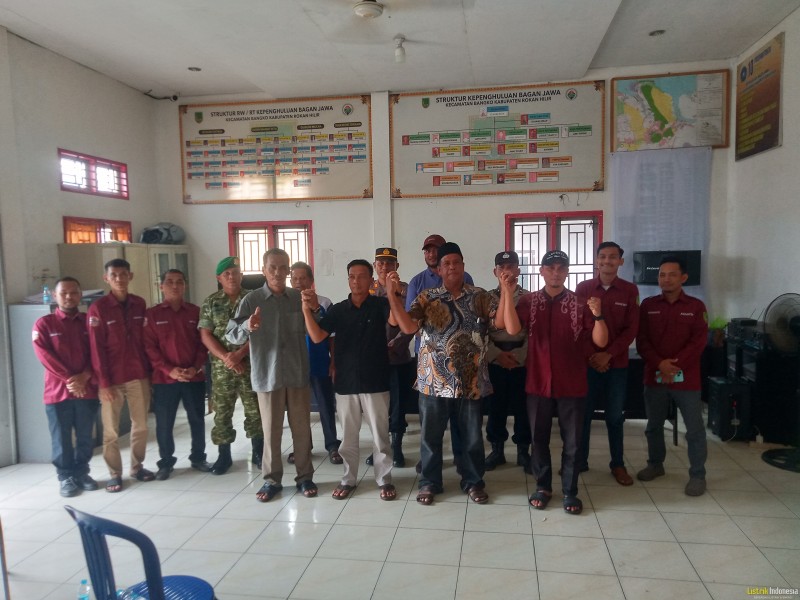 Calon Penghulu Bagan Jawa Tanda Tangani Deklarasi Damai