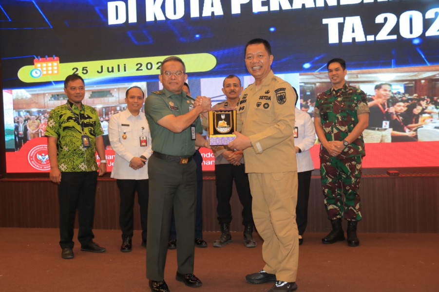 Menjaga Generasi Muda, Dandim 0301/Pbr Hadiri Sosialisasi Kesadaran Bela Negara