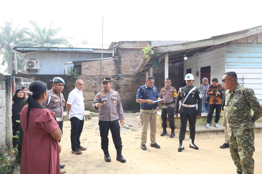 57 Personel Gabungan Razia Wilayah Rawan Narkoba di Bagan Sinembah, Satu Warga Diamankan