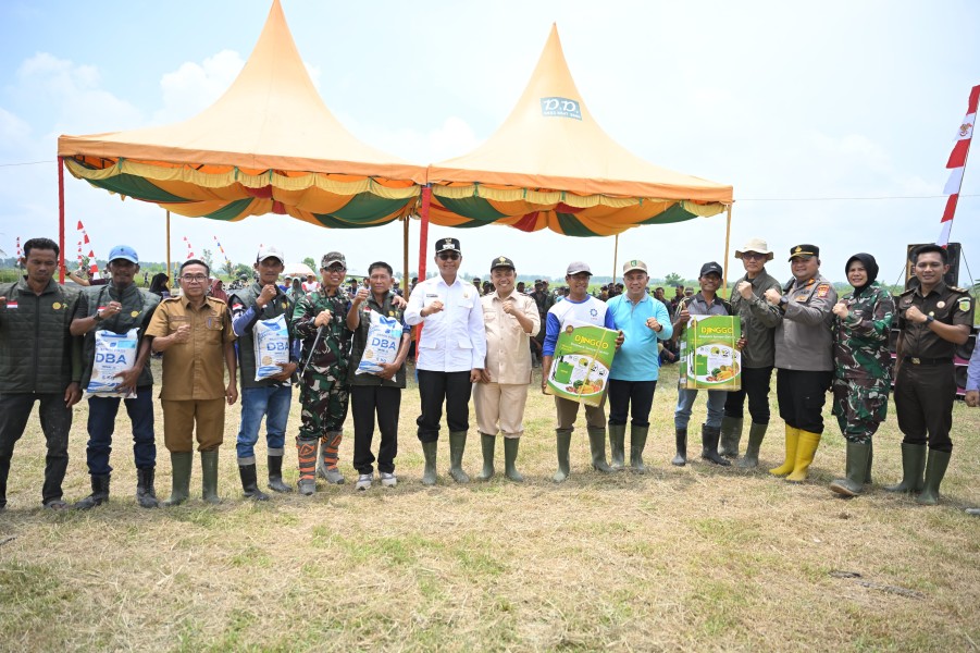 Wakil Ketua DPRD Rokan Hilir Dorong Pemkab Lakukan Revitalisasi Kiilang Padi Desa Rokan Baru Pesisir