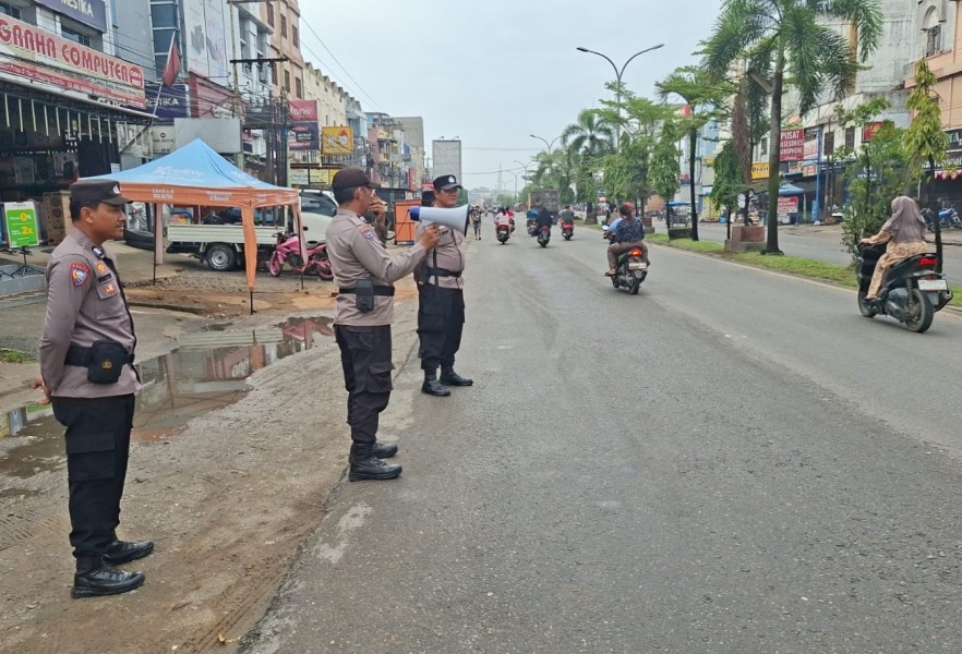 Polres Rohil Gerakkan Seluruh Polsek Serentak Cegah Karhutla, Gaungkan Pesan “Jaga Alam, Maka Alam Menjaga Kita”