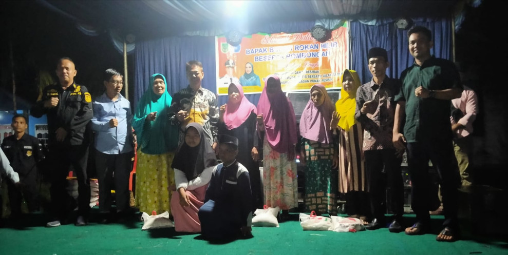 Bupati Rohil Hadiri Pengukuhan Pengurus KKPRB Bagan Punak Pesisir