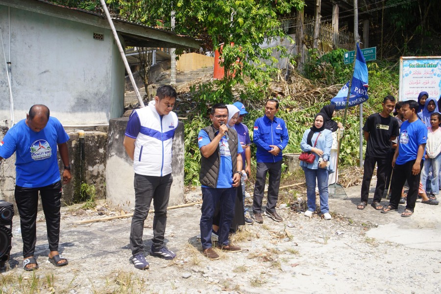 Demokrat Rokan Hilir Sukses Gelar Gerakan Langit Biru Indonesia Asri