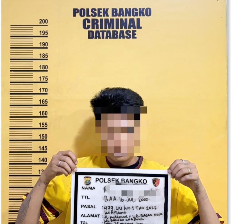 Polsek Bangko Ungkap Kasus Curas Bermodus Ancaman Senjata Api