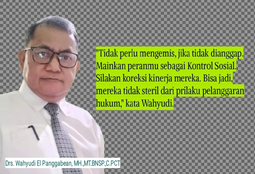 Jangan Jadikan Profesi Wartawan sebagai Sarana Mengeluh dan Mengemis