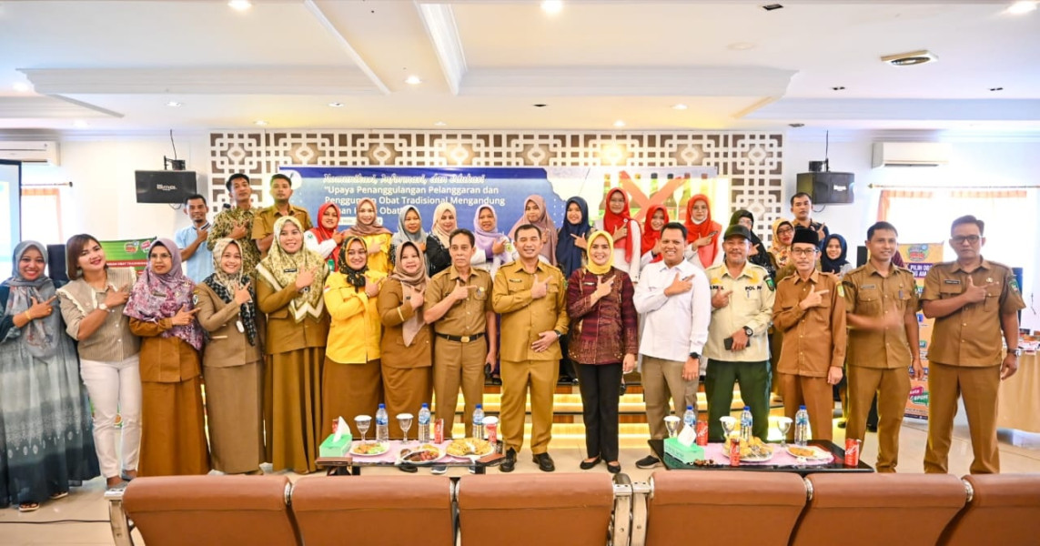 BPOM Peringatkan Toko Obat dan Apoteker di Rohil Tidak Menjual Obat Secara Ilegal