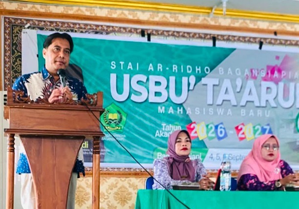 Sambut Mahasiswa Baru, STAI Ar-Ridho Bagansiapiapi Gelar Usbu Ta’aruf 2026