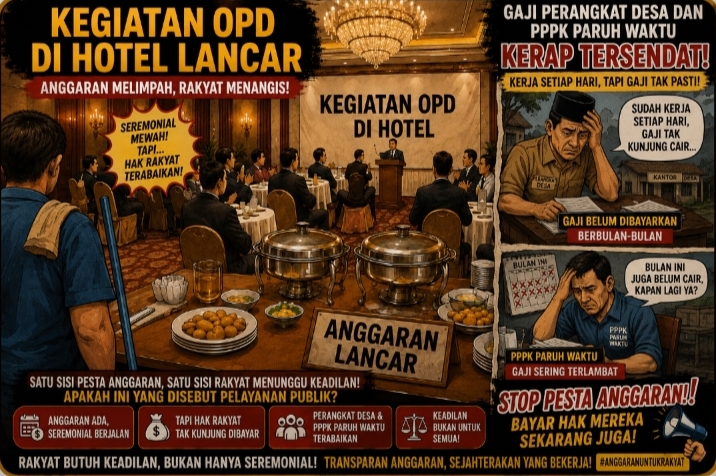 Rohil Civil Society Alliance Soroti Dugaan Gaji Tersendat Tapi Kegiatan OPD di Hotel Lancar