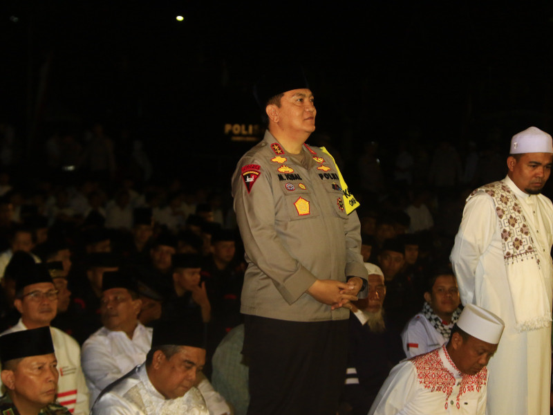 Gelar Doa Bersama, Kapolda Riau: Puncak dari Cooling System Wujudkan Pemilu Damai