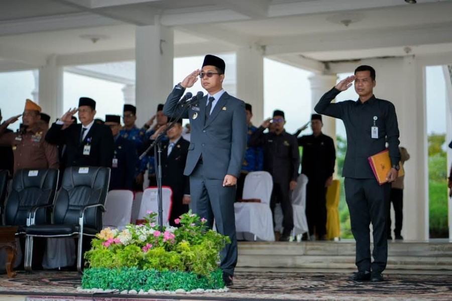 Wabup Rohil Pimpin Upacara Peringatan Harkitnas