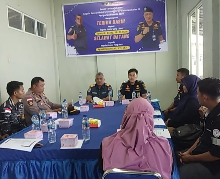 Jelang Nataru 2024-2025, Kantor Unit Penyelenggara Pelabuhan Kelas III Panipahan Gelar Rakordinasi