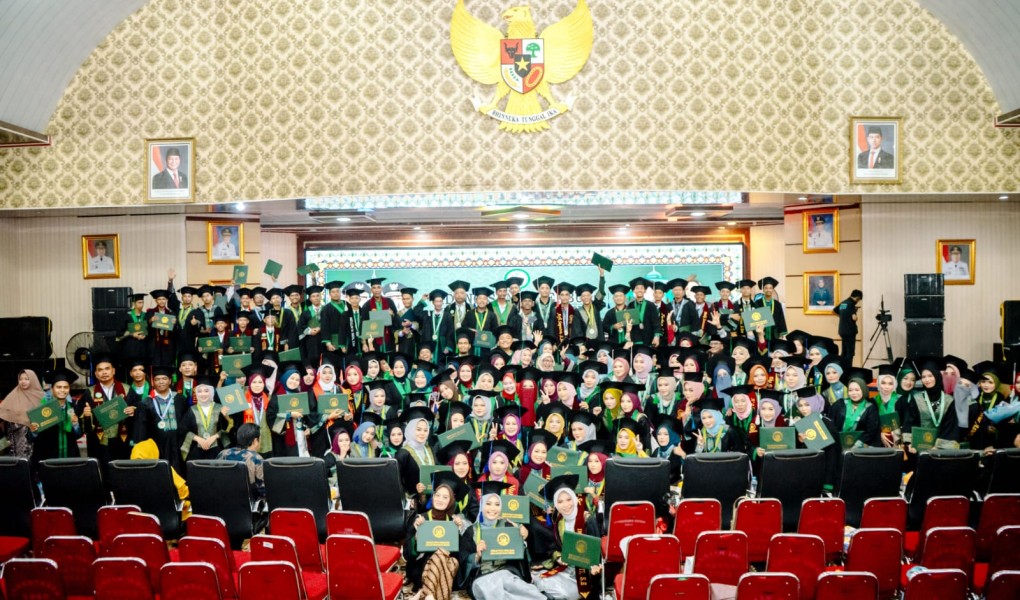 STAI Ar-Ridho Bagansiapiapi Gelar Sidang Senat Terbuka, Wisuda VII; 171 Mahasiswa Resmi Menyandang Gelar Akademik