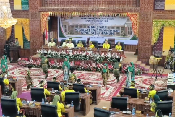 DPRD Gelar Rapat Paripurna Hari Jadi ke-27 Rokan Hilir