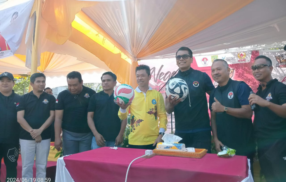 Sebanyak 1150 Atlet di Kabupaten Rokan Hilir Bersaing Dalam Kejuaraan Tarkam Kemenpora 2024