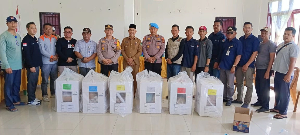Pendistribusian Logistik Pemilu 2024 di Kecamatan Palika Berjalan Lancar