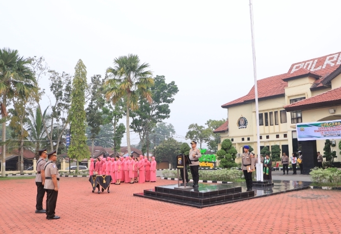 Kompol Lassarus Sinaga Resmi Jabat Wakapolres Rokan Hilir