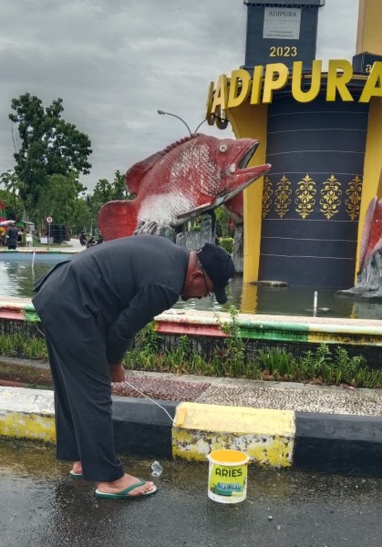 Sambut HUT Ke-26 Rokan Hilir, Dinas Lingkungan Hidup Bersolek