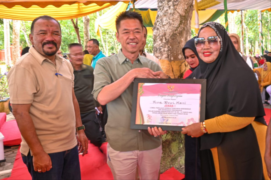 Bentuk Puji dan Syukur Atas Prestasi Yang di Raih, DLH Rokan Hilir Gelar Silaturahmi dan Syukuran