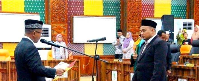 DPRD Gelar Sidang Paripurna Pelantikan PAW Anggota DPRD Rohil