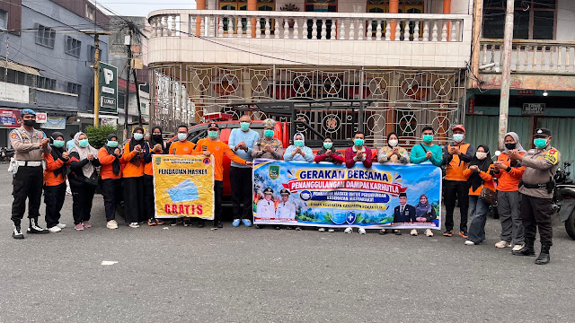 Dikirim Asap Tetangga, BPBD dan Dinkes Rokan Hilir Perketat Antisipasi Kesehatan
