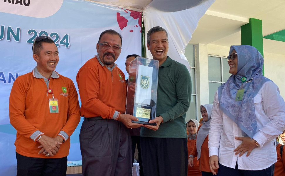 Pemkab Rohil Kembali Raih Juara Satu Lomba Kota Bersih Se- Provinsi Riau