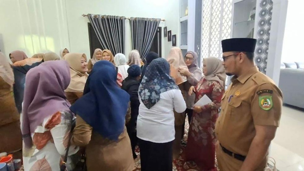 Sekwan DPRD Rokan Hilir Gelar Halal Bihalal Idul Fitri 1446 H