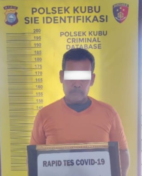 Jadikan Pondok di Kebun Sawit Sarang Penyalahgunaan Sabu, 2 Lelaki Diciduk Polsek Kubu