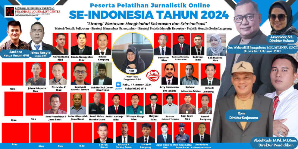 PJC Akan Gelar Pelatihan Public Speaking
