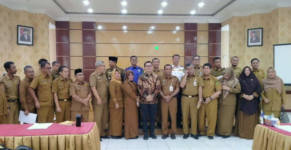 DPD RI Bersama Sekda Rohil Fauzi Efriza Gelar Sosialisasi Terkait Pengelolaan Aset Daerah