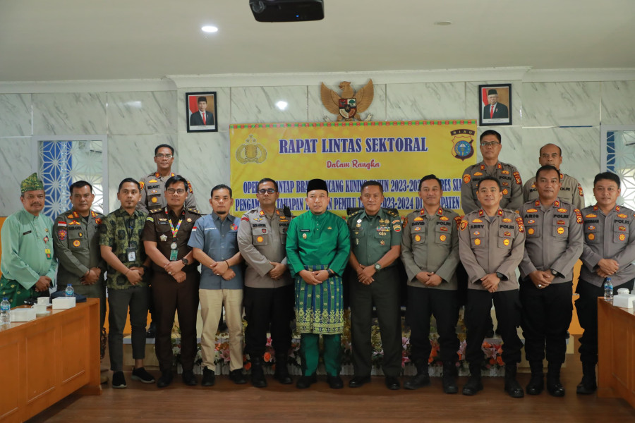 Forkopimda Siak Bersinergi Ciptakan Pemilu Aman Dan berkualitas